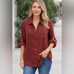 Fidelity Light Weight Plaid Shirt